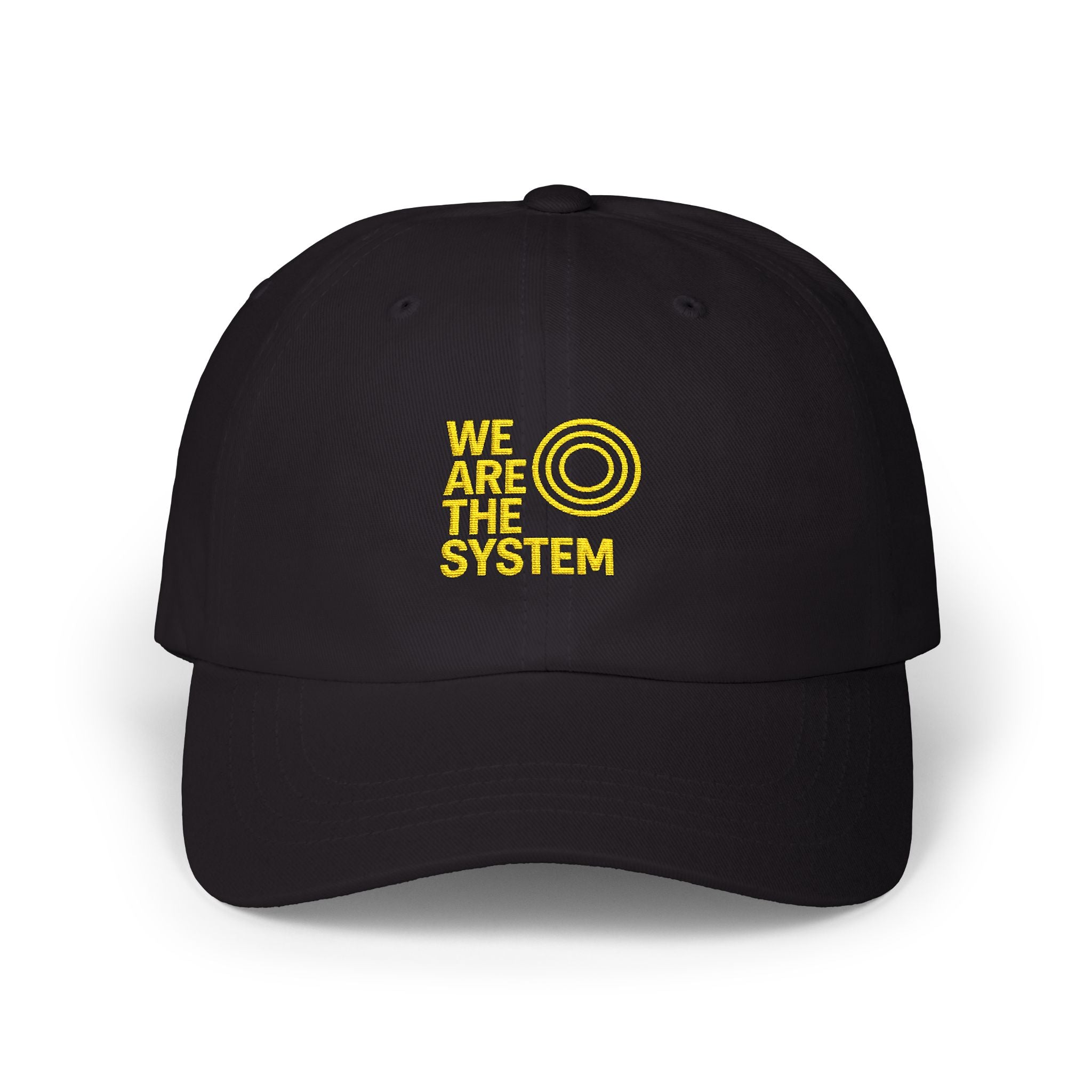 We Are the System™ — Embroidered Snapback Cap